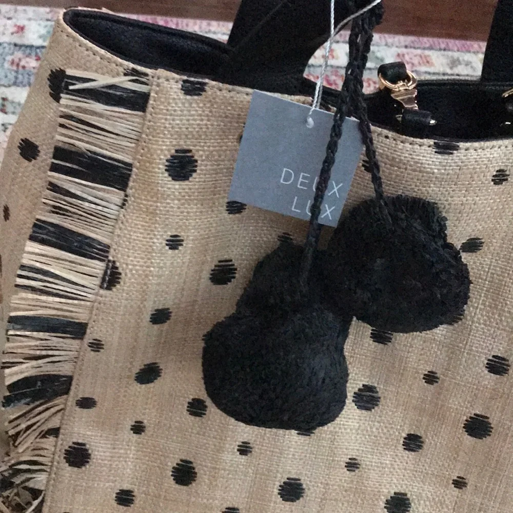 Straw tote - Picture 2 of 8